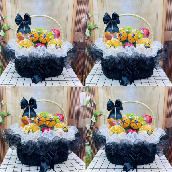 giỏ trái cây kính viếng Bến Cát